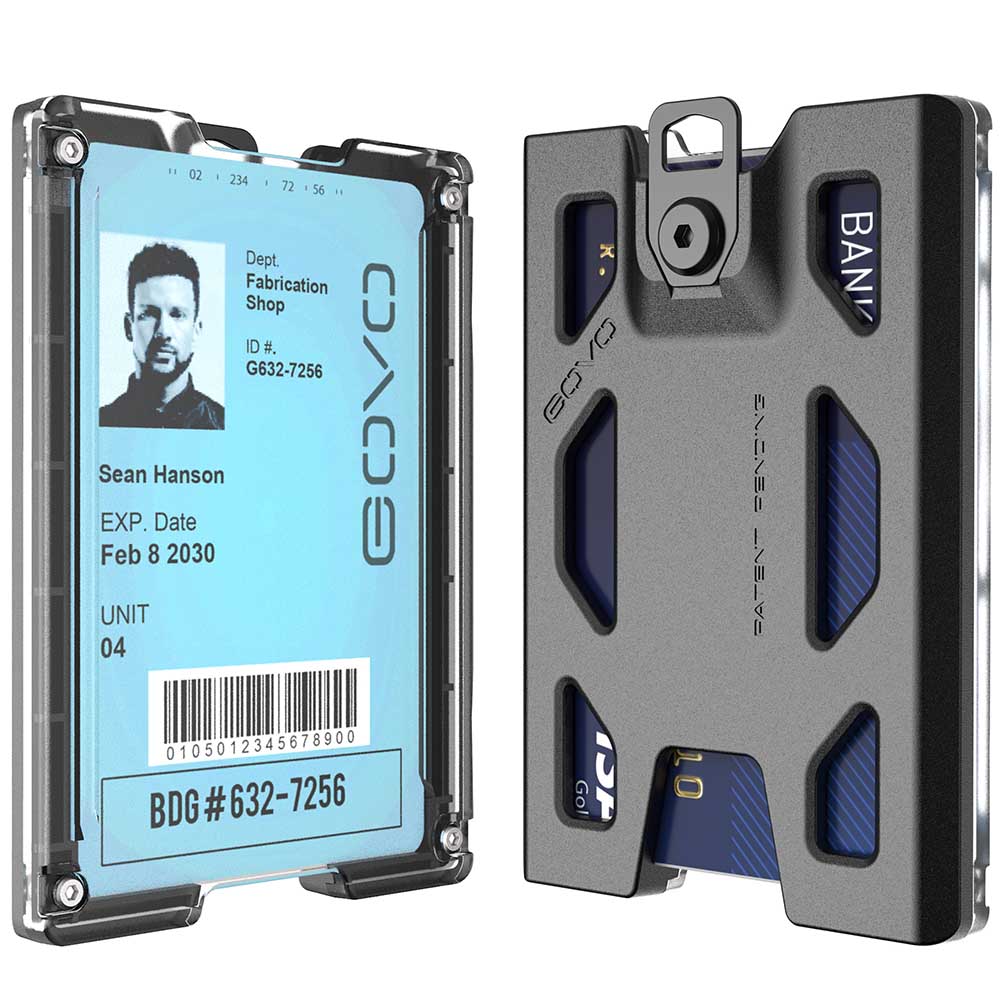 T4 Badge Holder No-Clip Version – GOVO