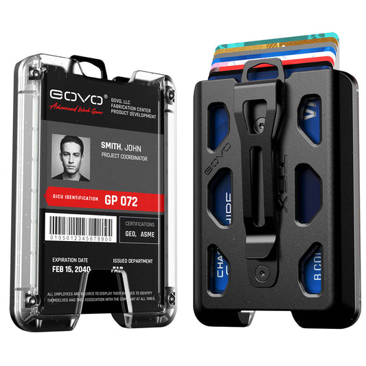 T6X Badge Holder & Wallet Vertical Clip