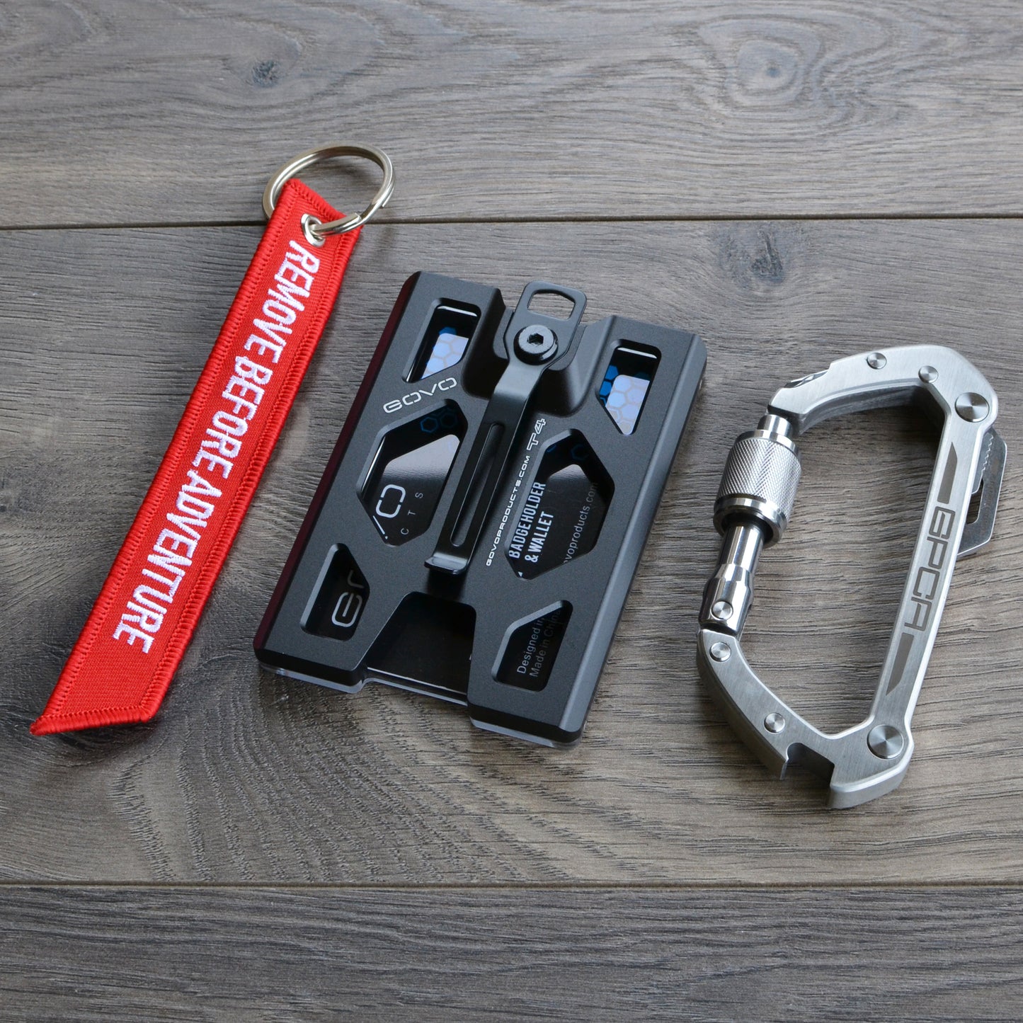 T4 Badge Holder + GPCA Carabiner + Free Key Tag