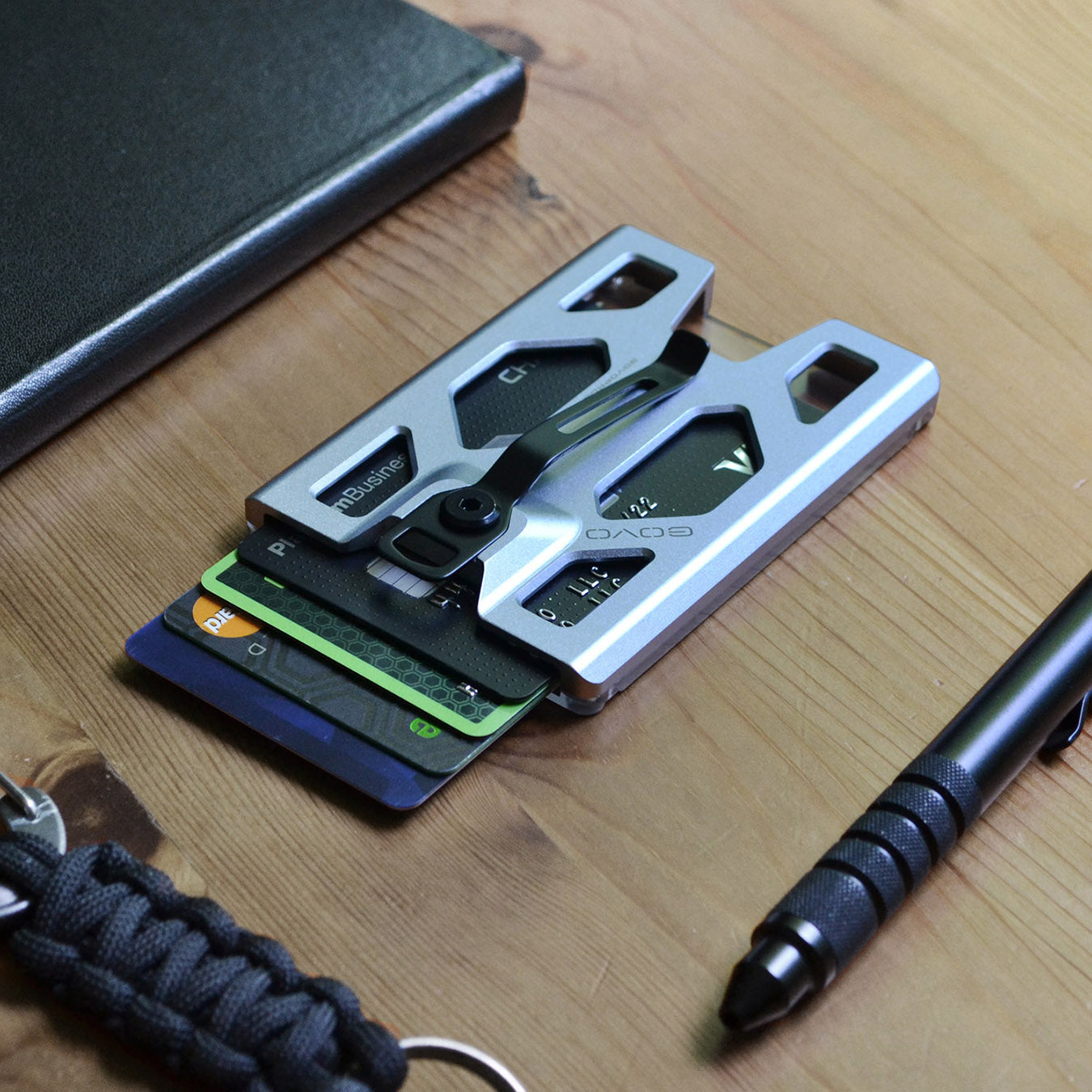 Aluminum T4 Badge Holder & Wallet