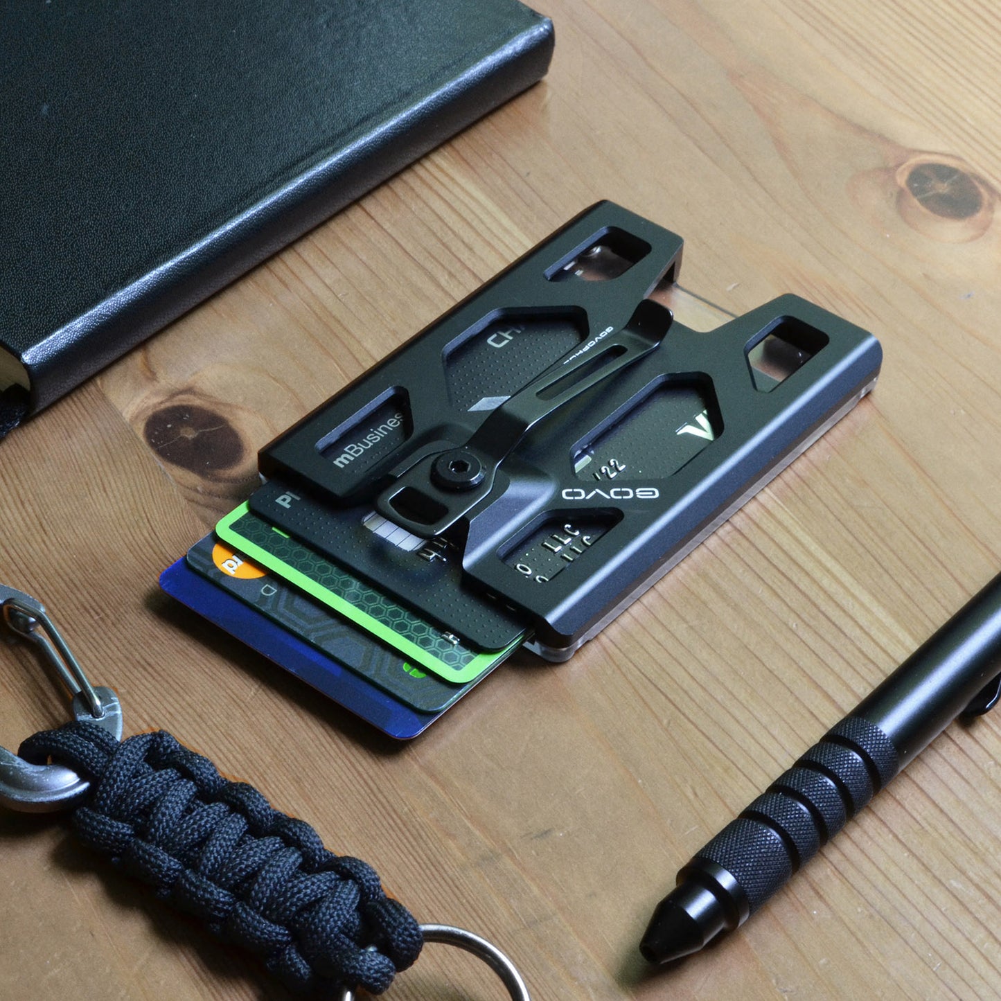 Aluminum T4 Badge Holder & Wallet