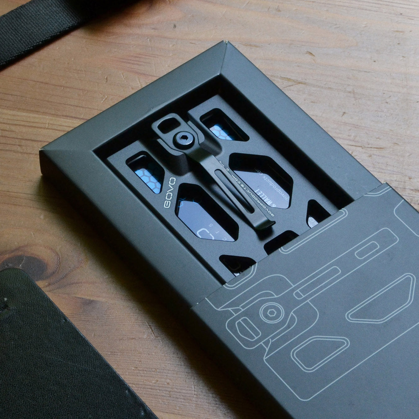 FORKIS Portemonnee Business Id Creditcardhouder Mannen En Vrouwen Metalen Rfid Vintage Aluminium