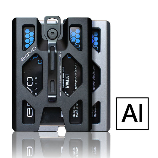 Aluminum T4 Badge Holder & Wallet