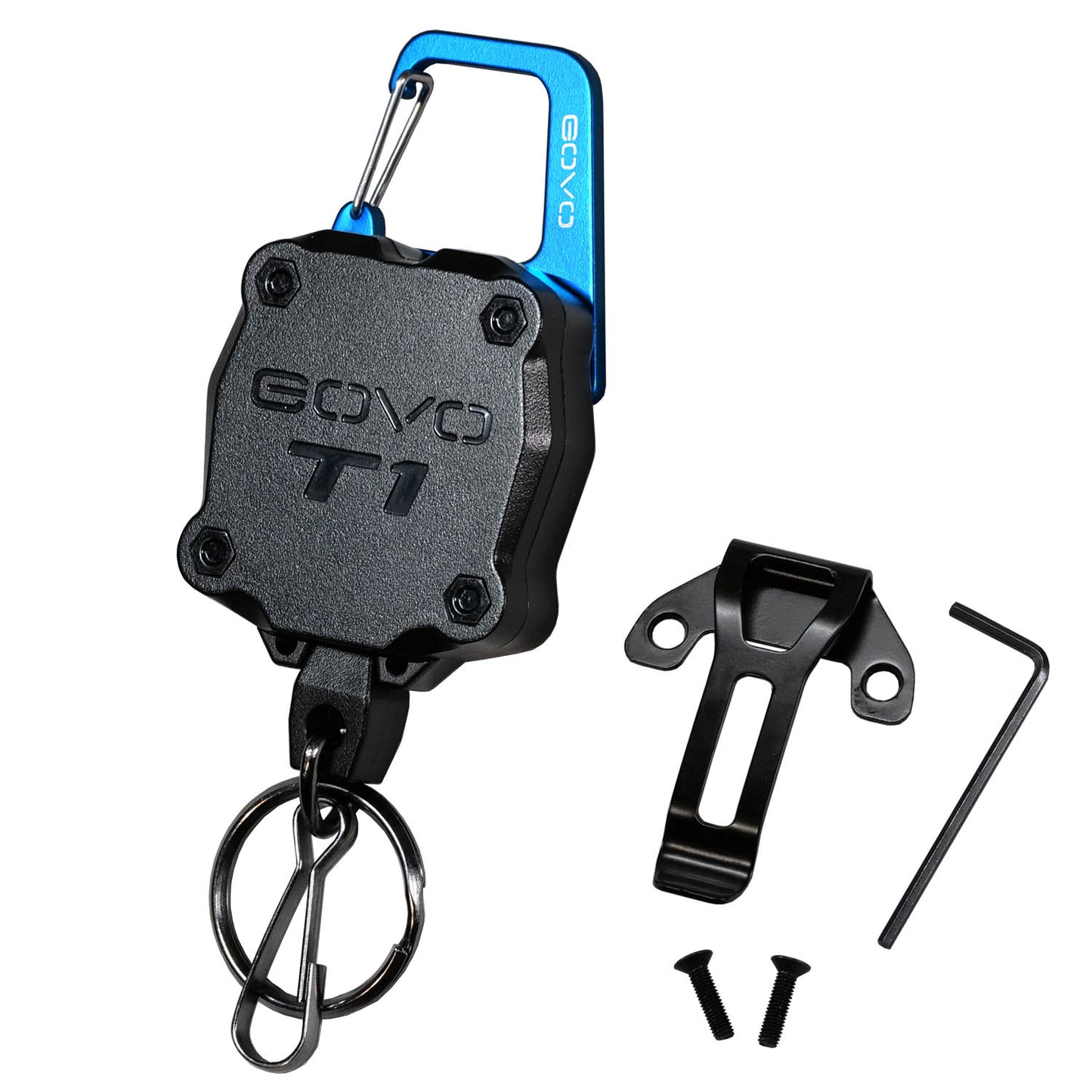 T1 Retractable Keychain