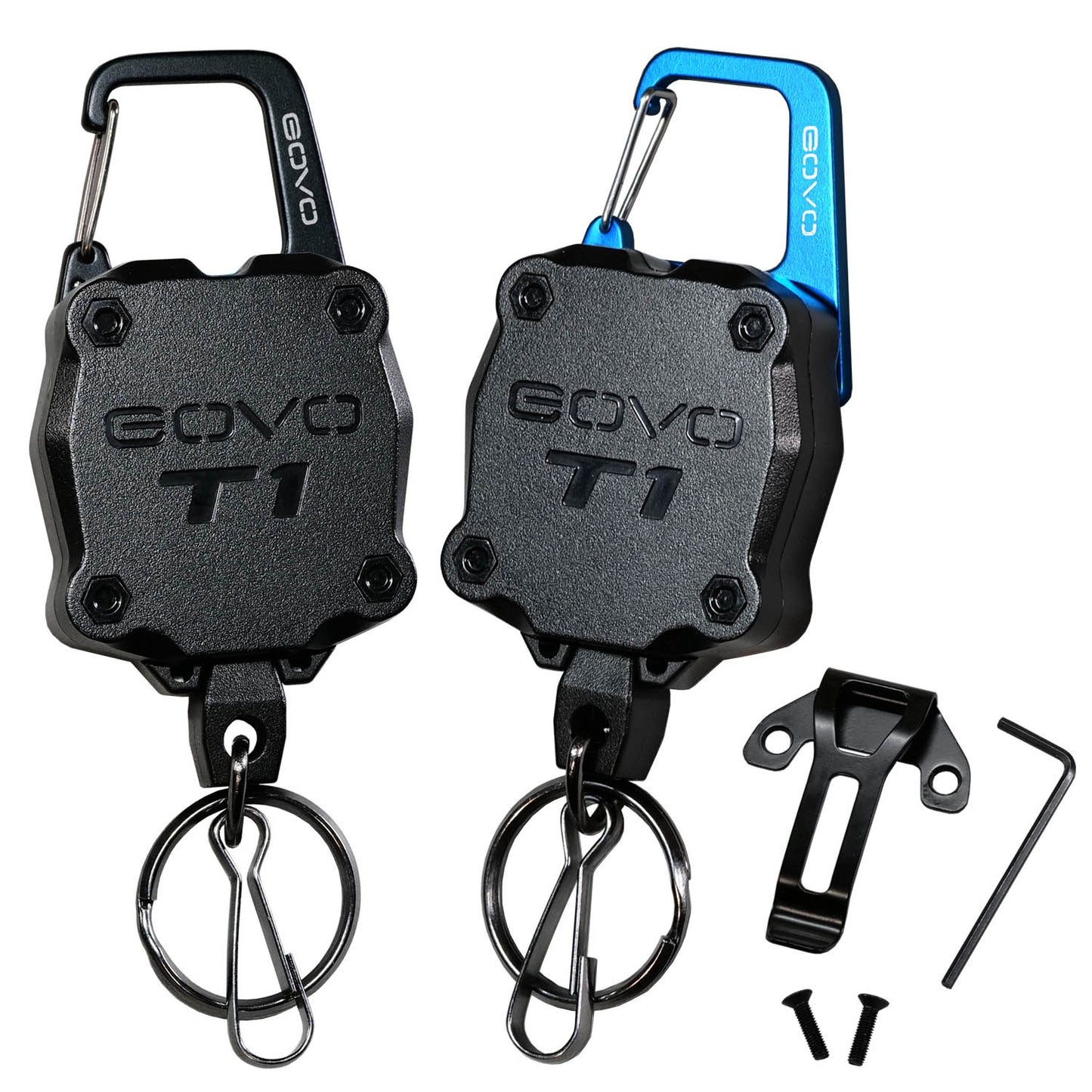 T1 Retractable Keychain 2 Pack