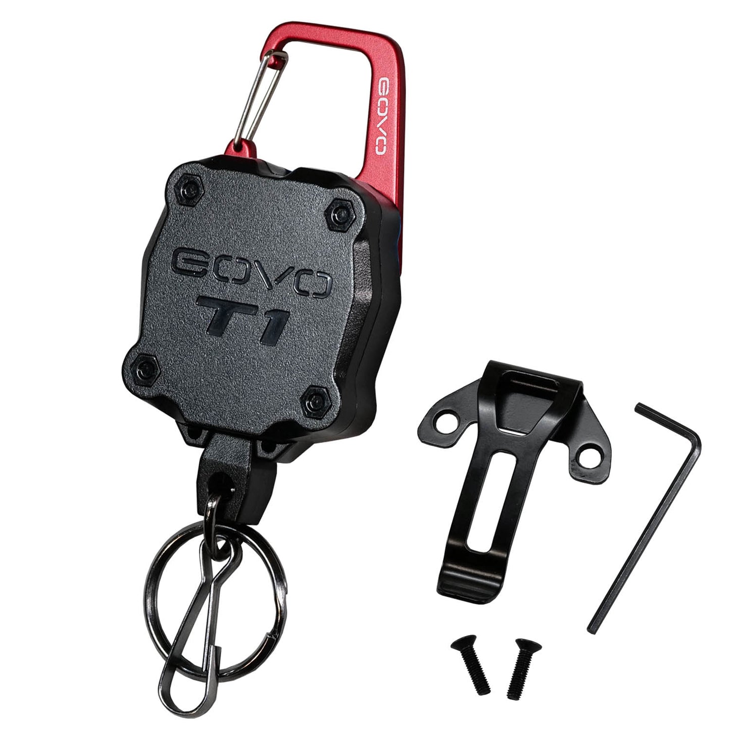 T1 Retractable Keychain