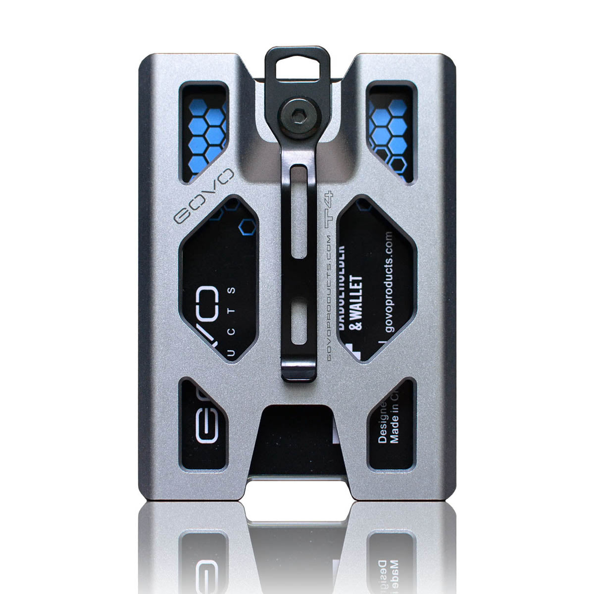 Aluminum T4 Badge Holder & Wallet