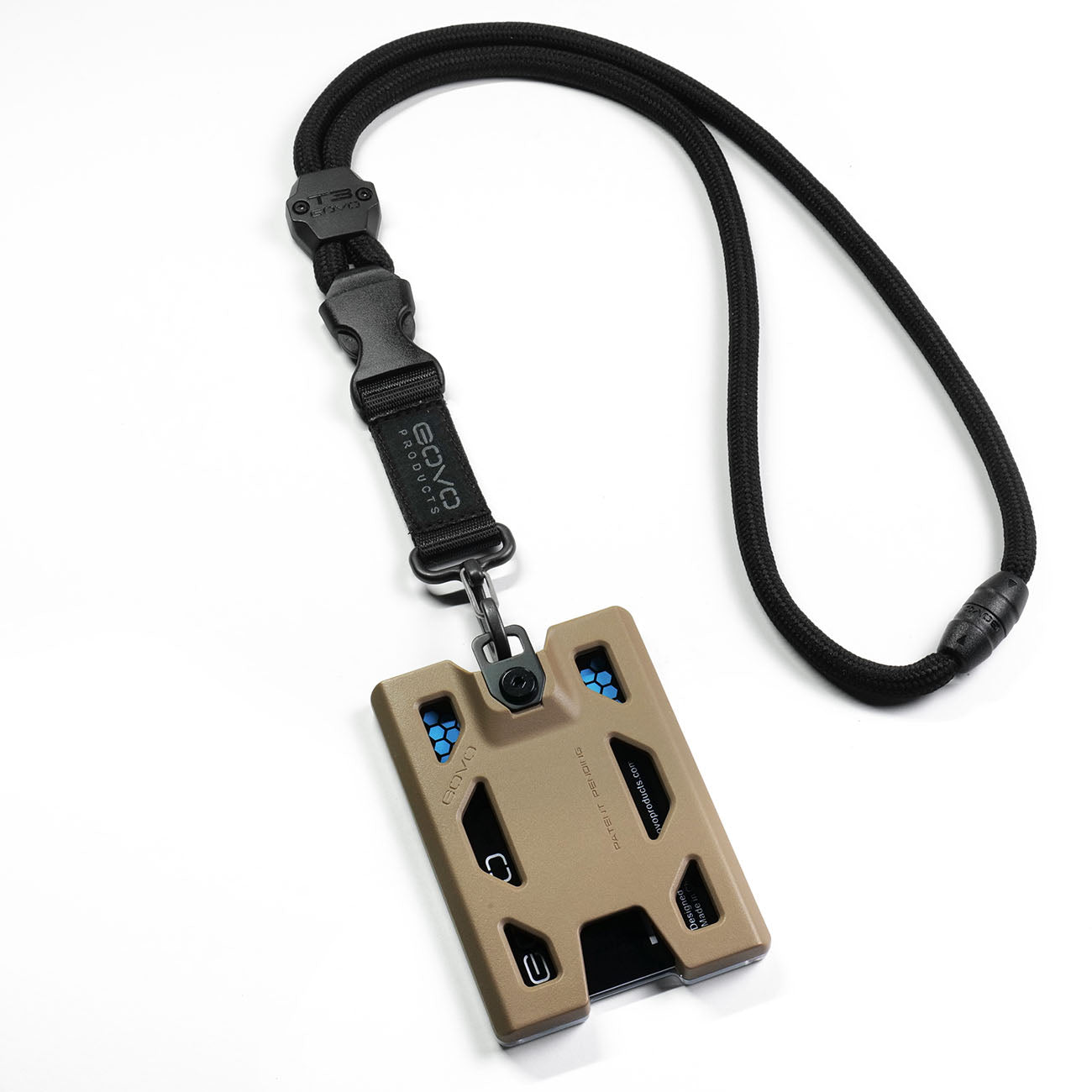 T4 Badge Holder No-Clip Version