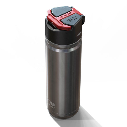 T5 Bottle 24oz Stainless/Red