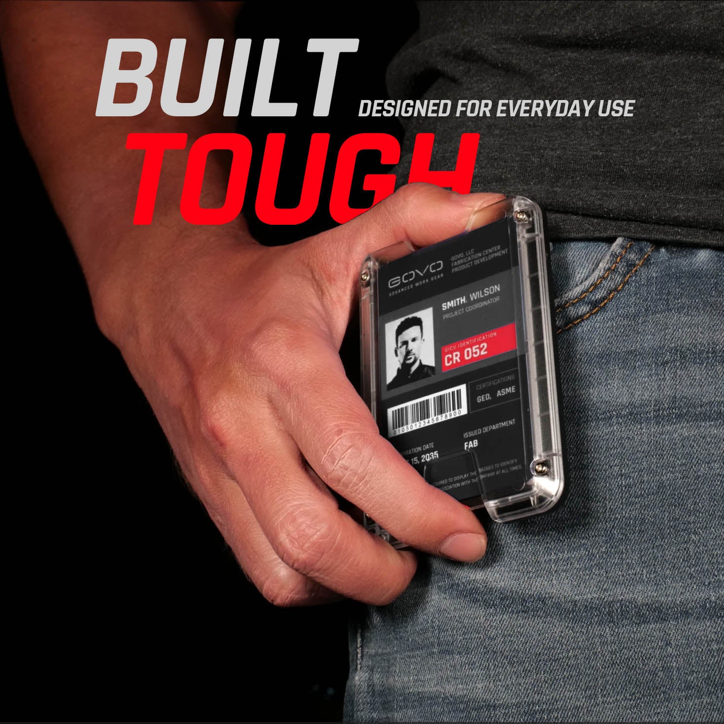 Titanium T6X Wallet & ID Holder Vertical Clip – GOVO