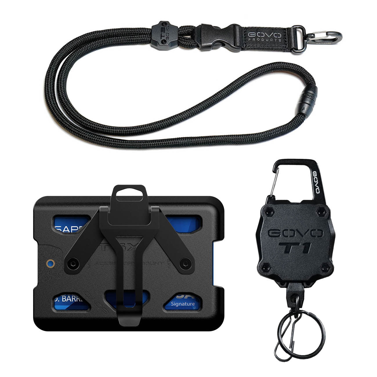 T6X Wallet & ID Holder Horizontal Clip