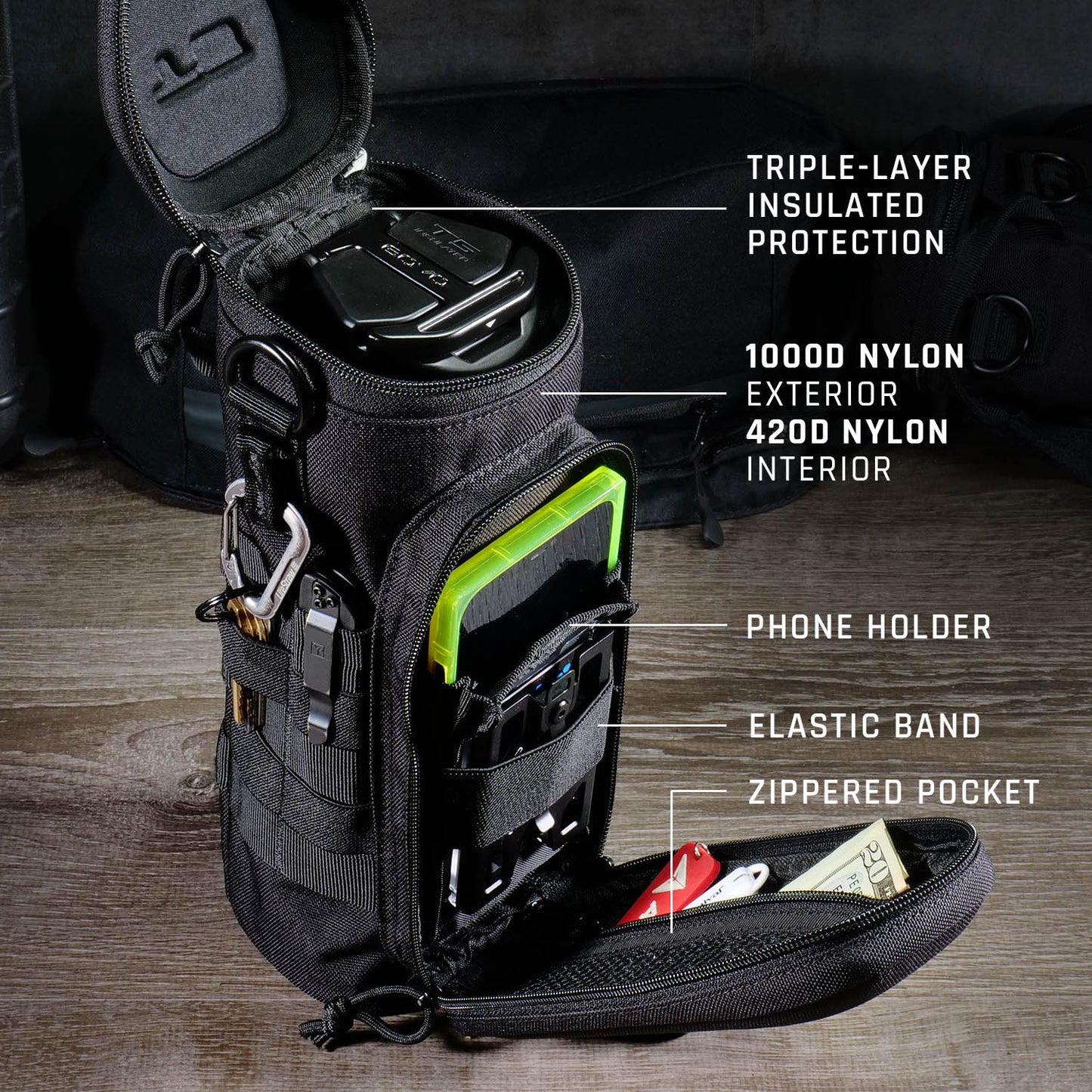 U1 Insulated Water Bottle Pouch